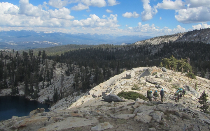 backpacking adventure for girls in yosemite national park